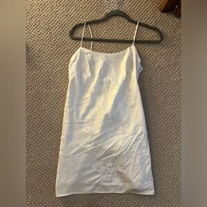 Abercrombie & Fitch (Sm) White Bridal Sequin dress